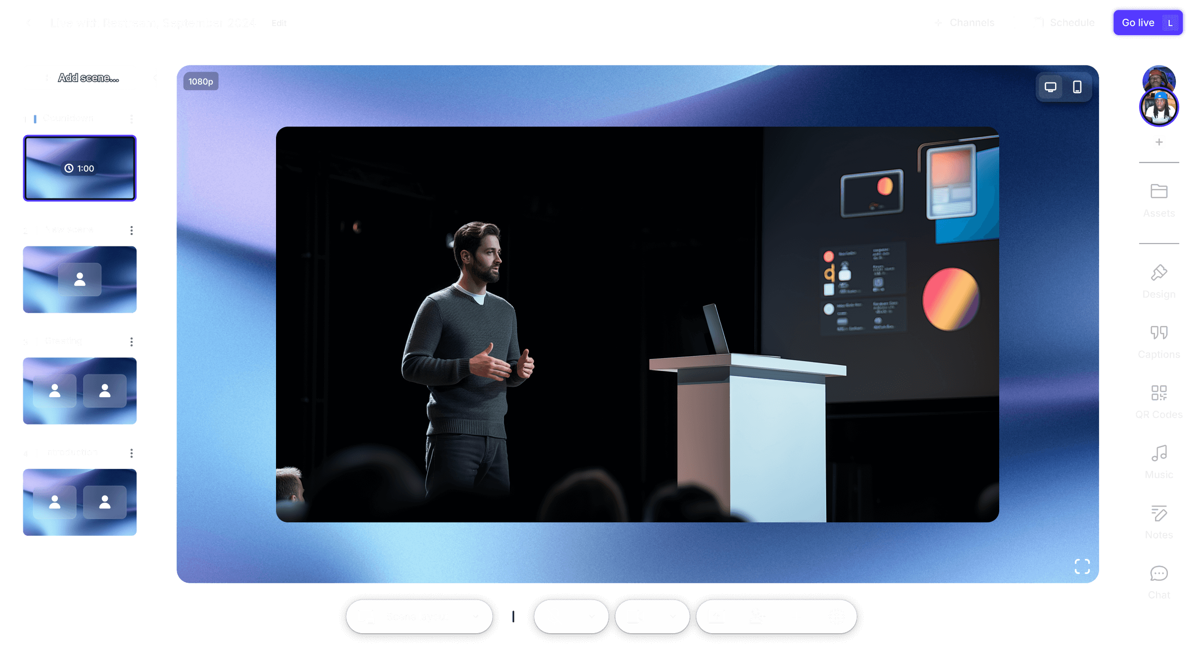 Live Streaming Images