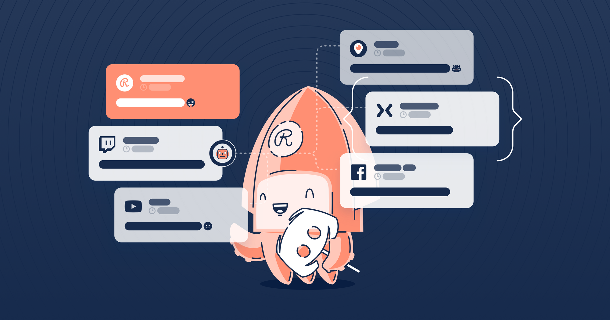 Cross-platform communication with Restream Chat