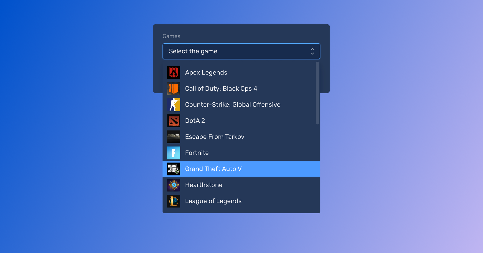 Multi-platform games updates on titles page