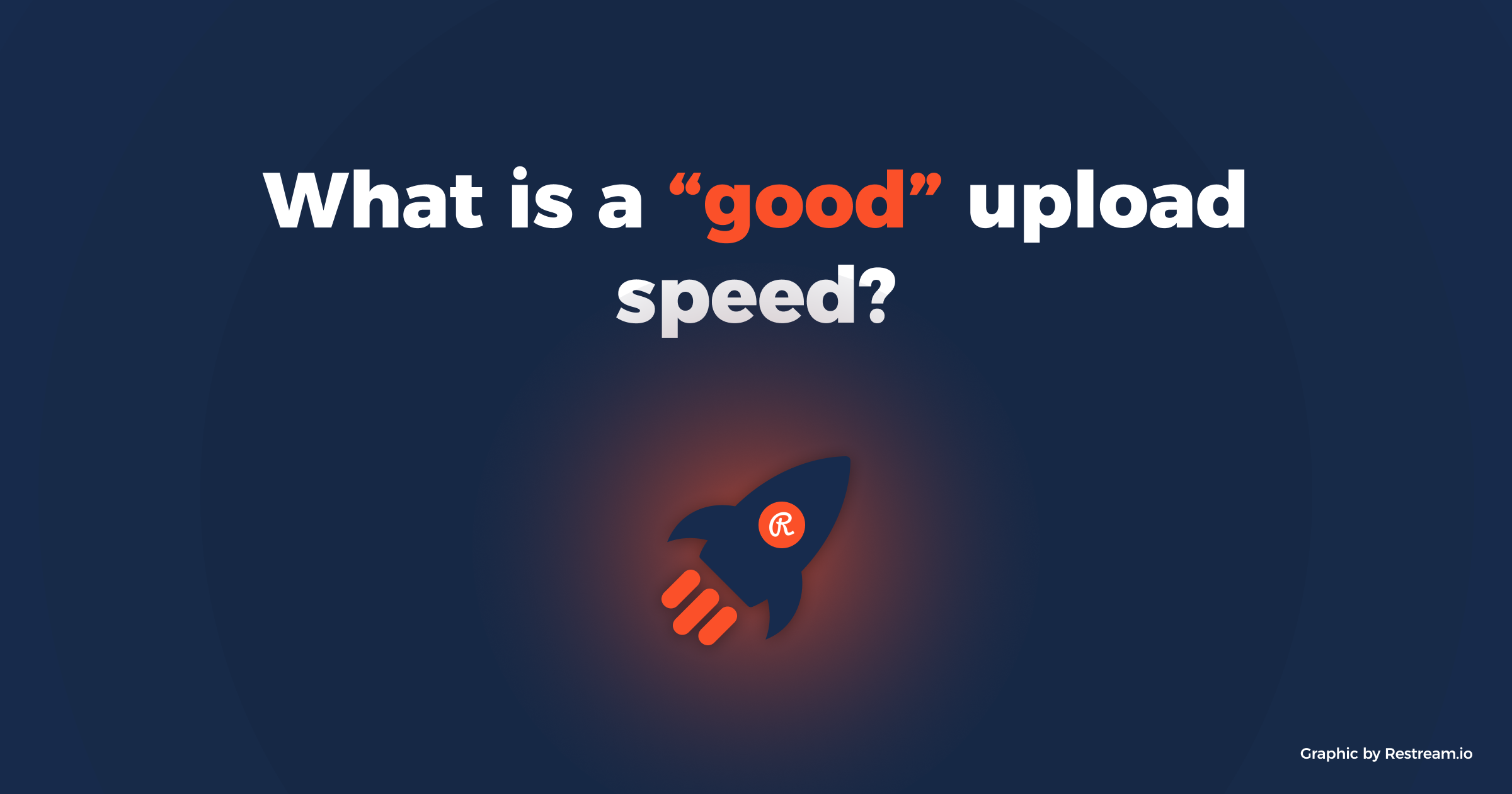 What is a good upload speed?