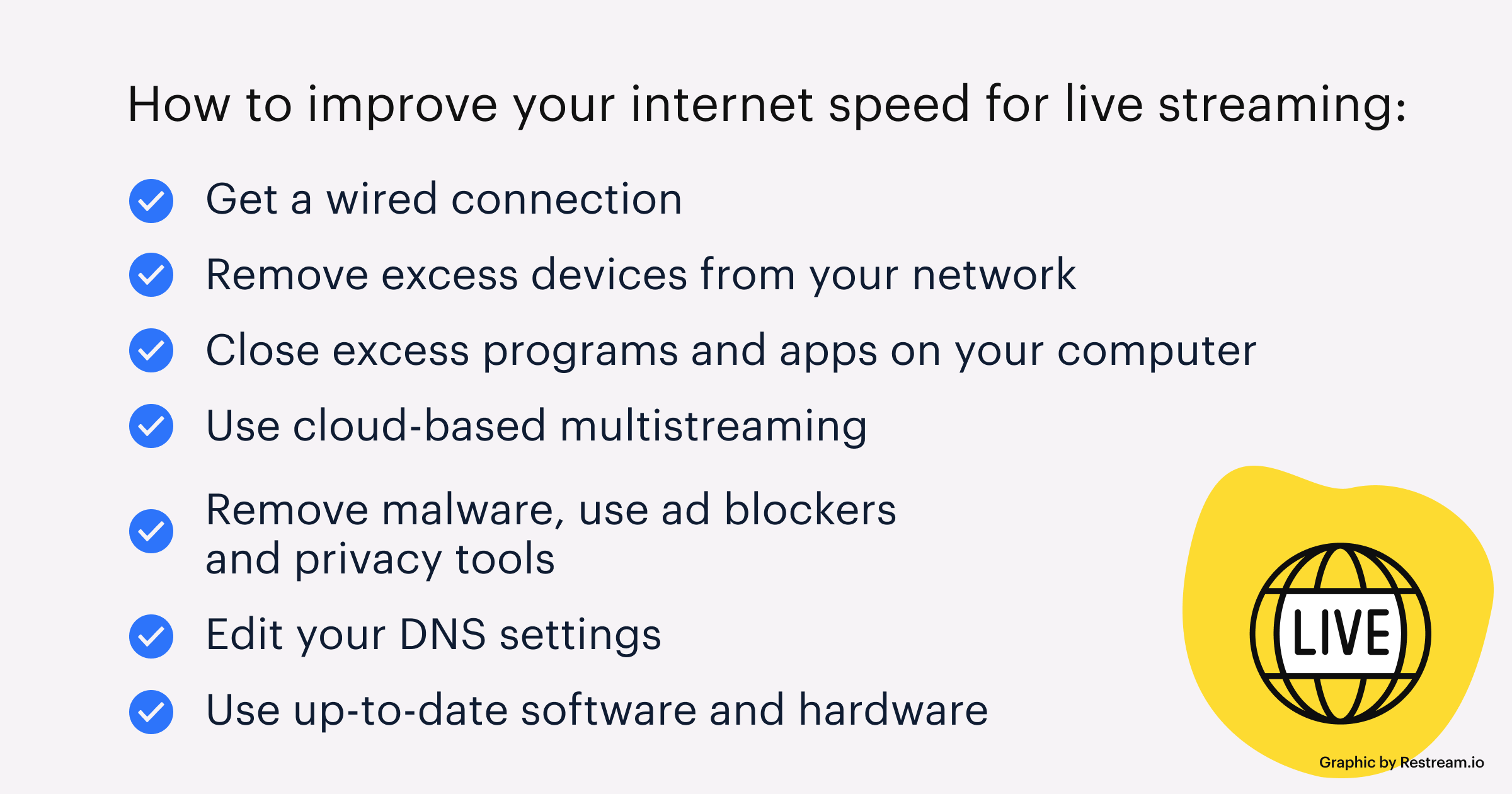 What Is A Good Upload Speed For Streaming Restream Blog