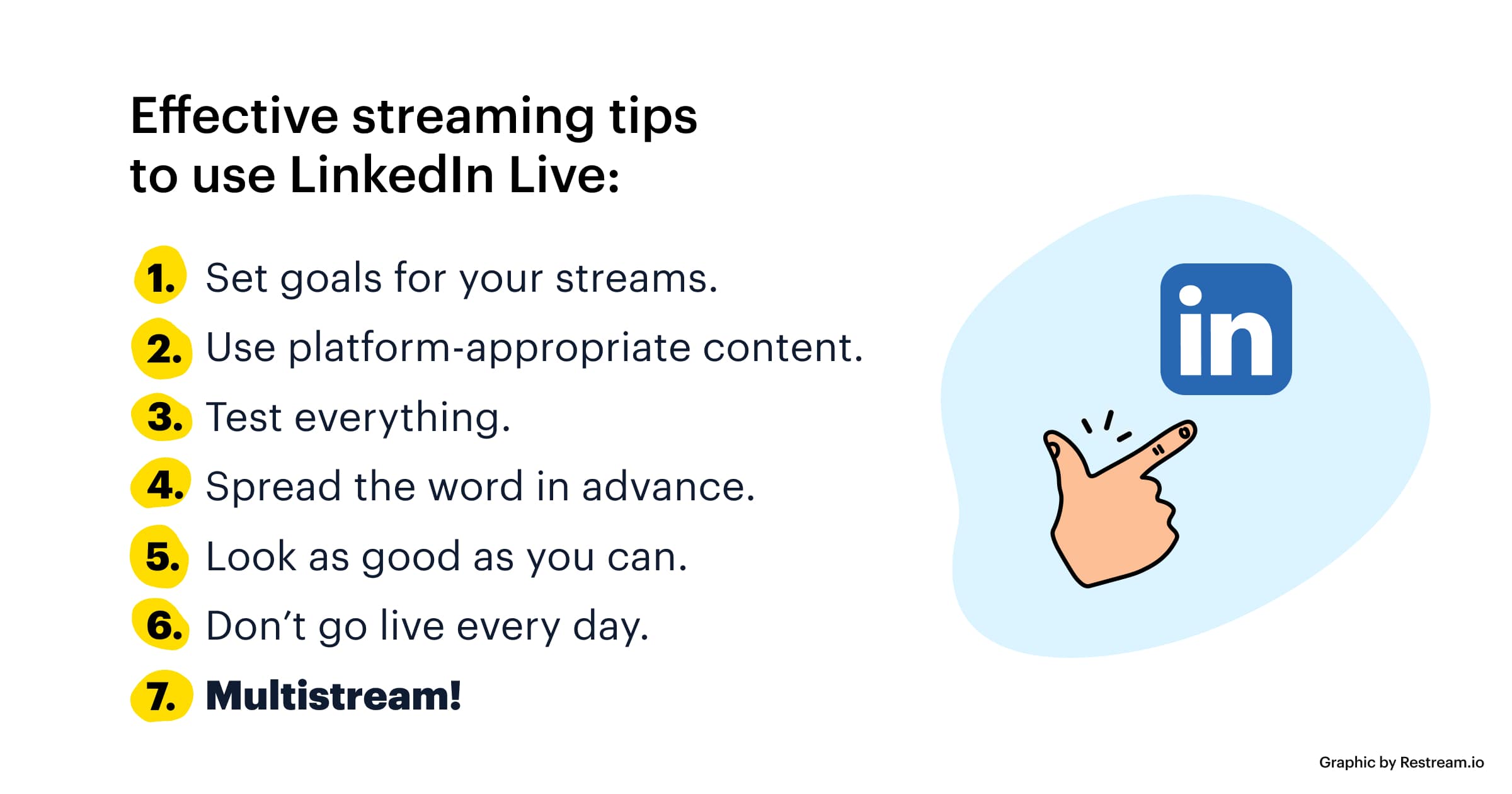 LinkedIn Live: Comprehensive Guide â€“ Restream Blog