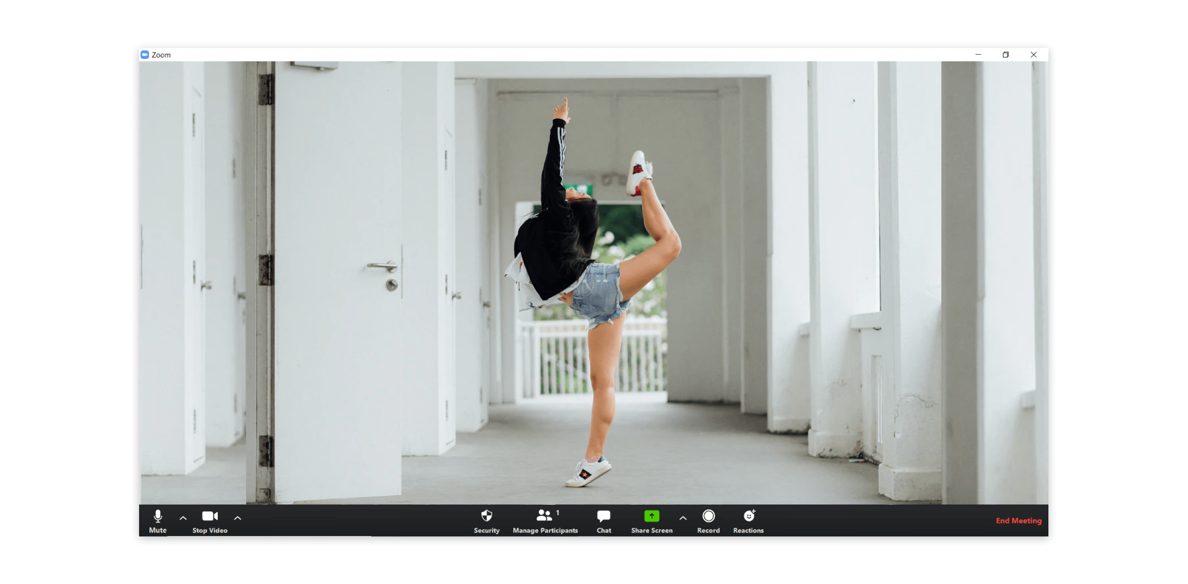 Live streaming dance classes on Zoom