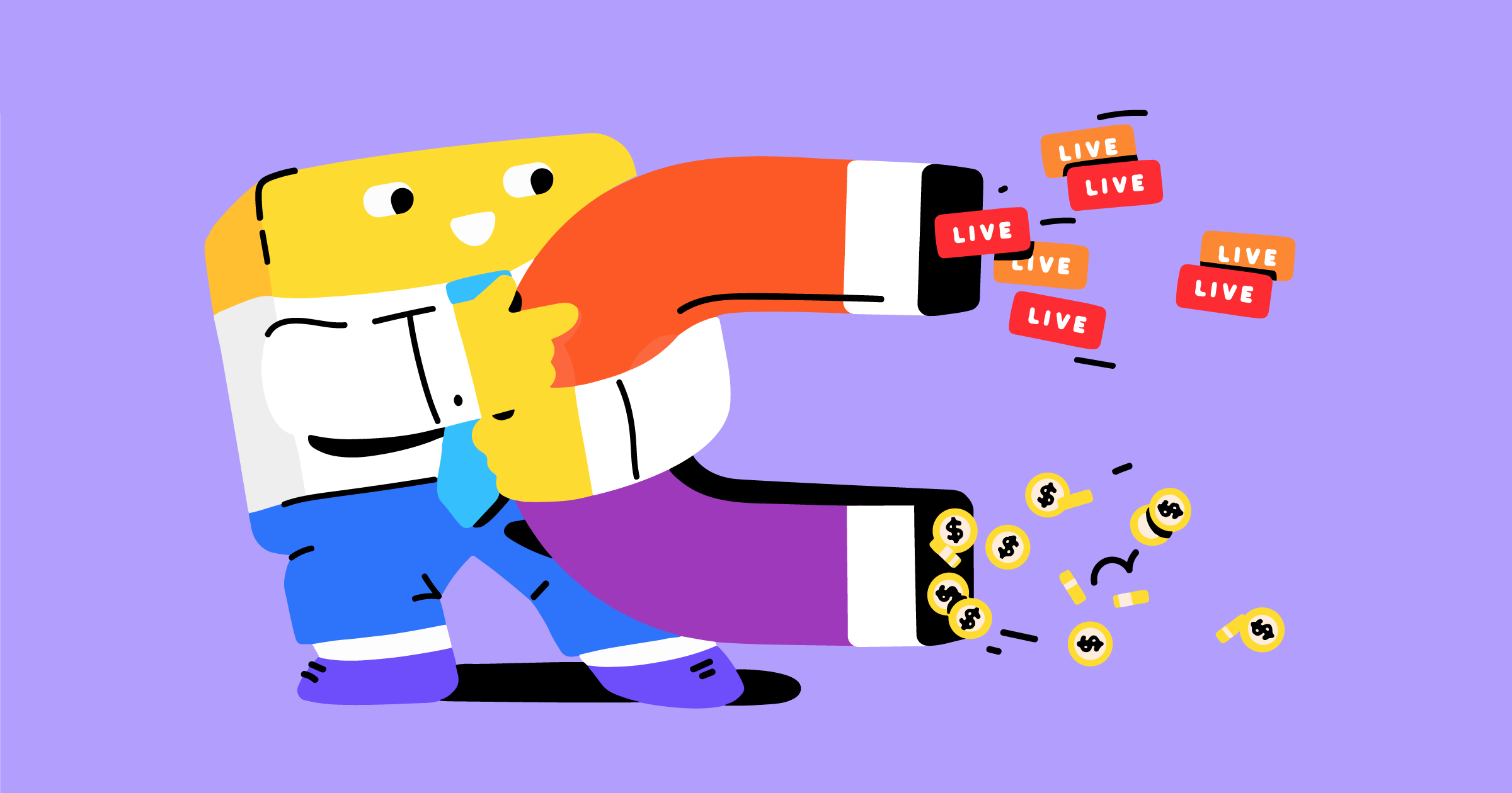 Live streaming for businesses