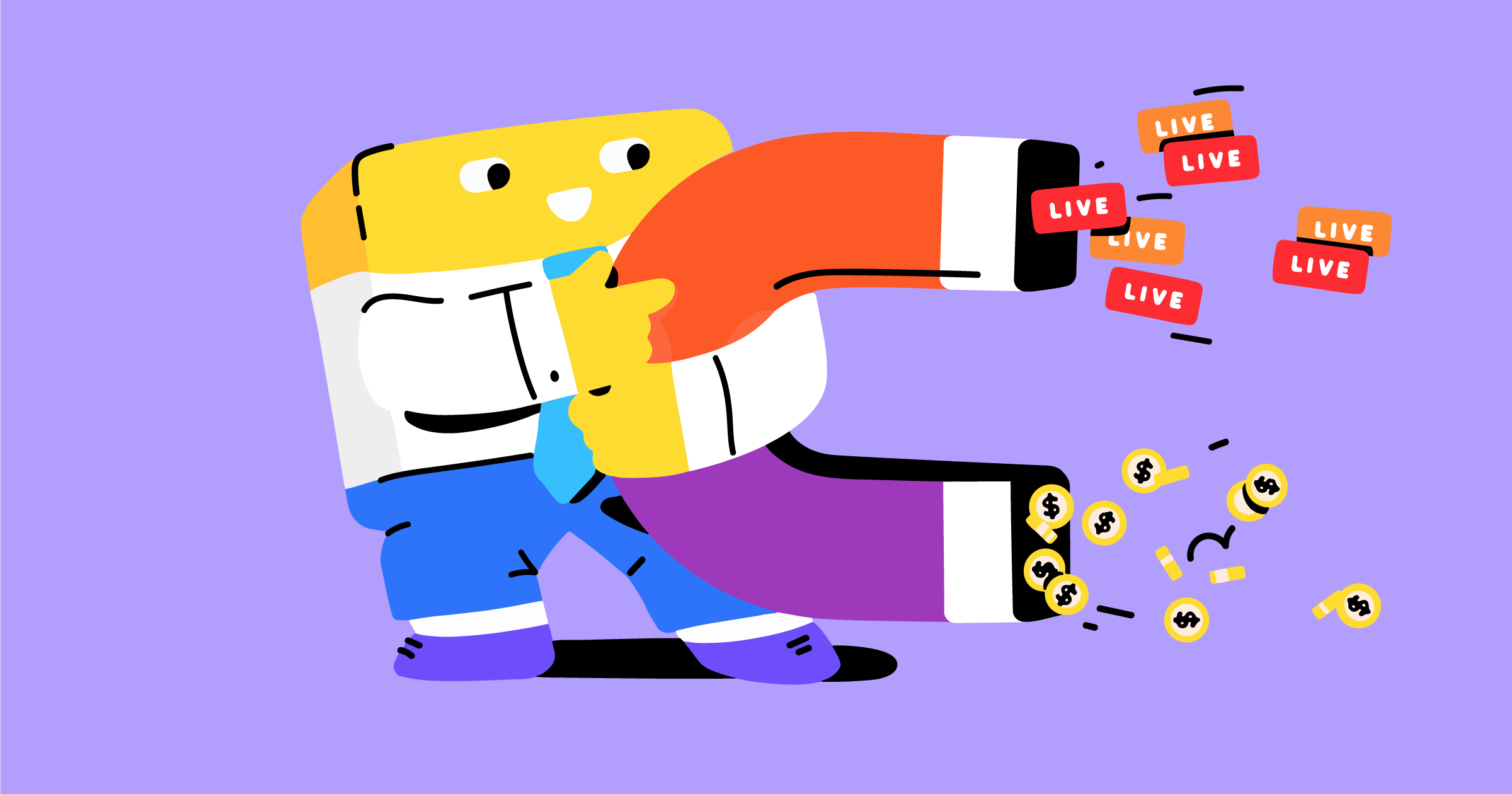 Live streaming for businesses