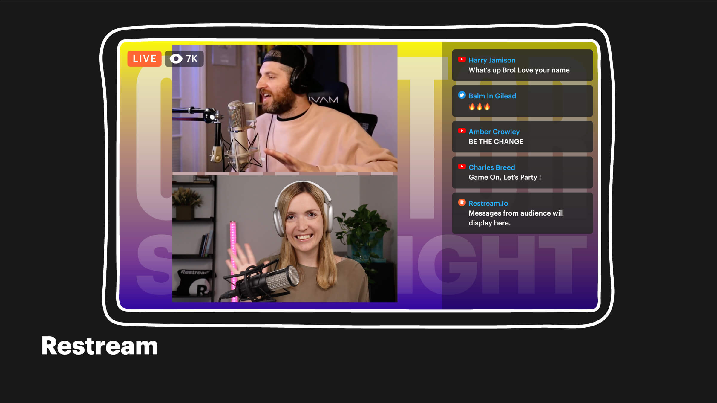 Chat Overlay in Restream Studio Restream Blog