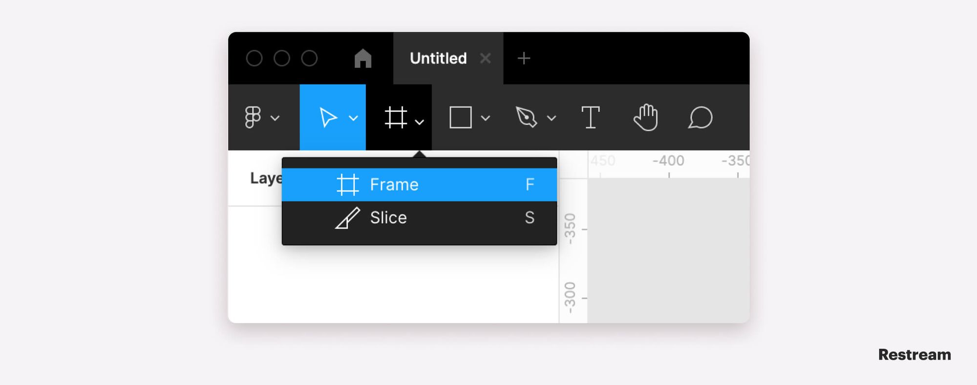 Creating new document in Figma