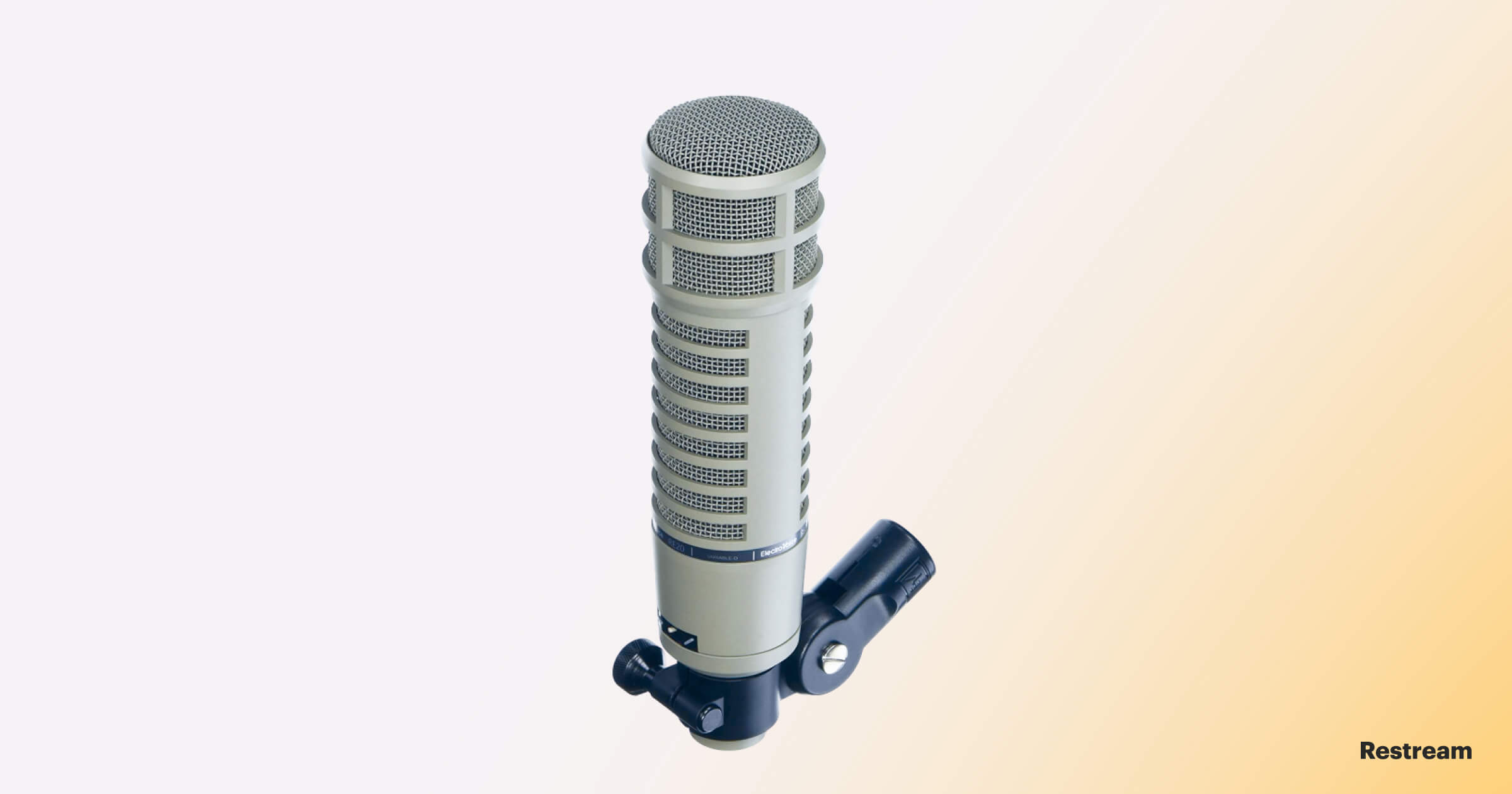 Microphone for streaming — Electro Voice RE-20