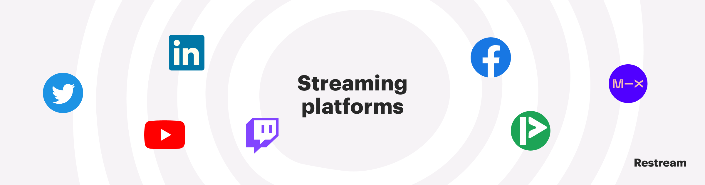 Restream on X: Enhance your live streams with a countdown timer