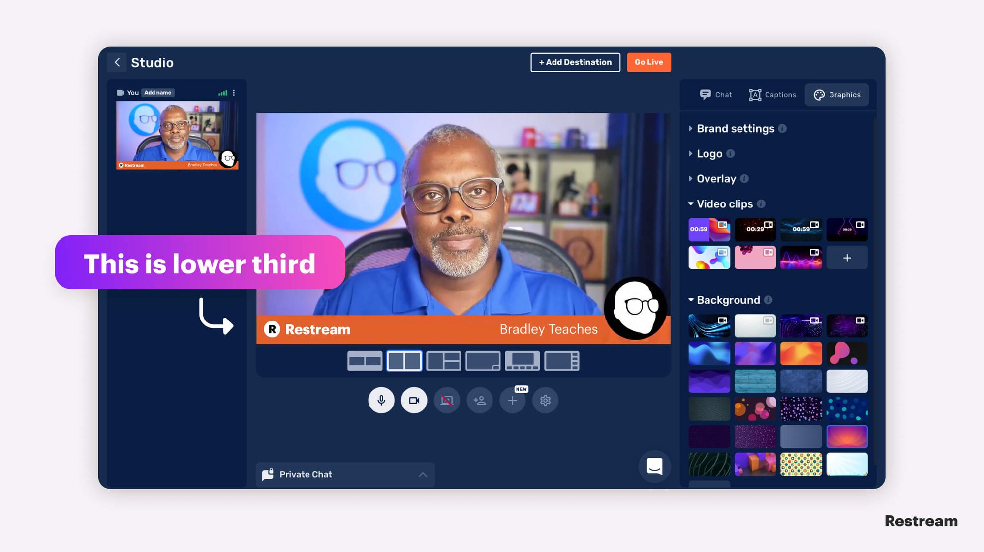 Restream on X: Enhance your live streams with a countdown timer