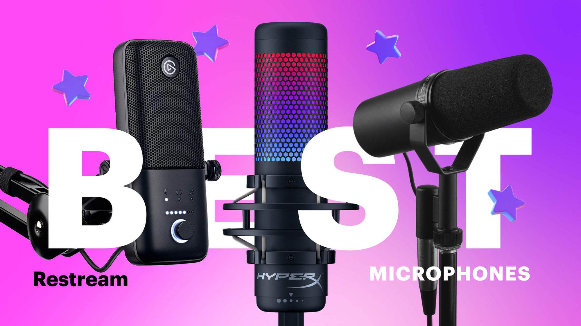 Top Microphones in 2023 – Restream Blog
