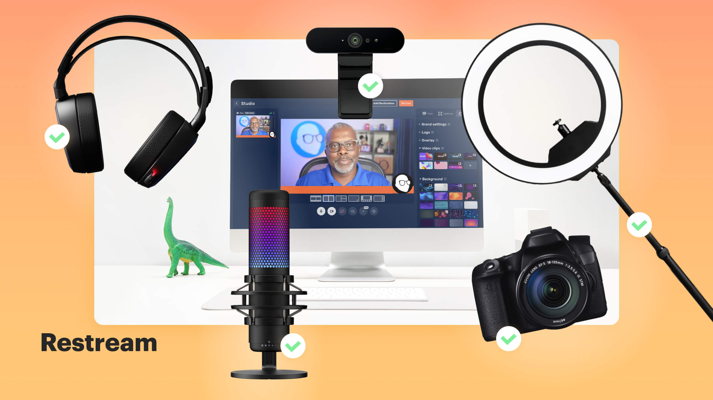 Setting Up a Home Live Streaming Studio: Full Guide – Restream Blog
