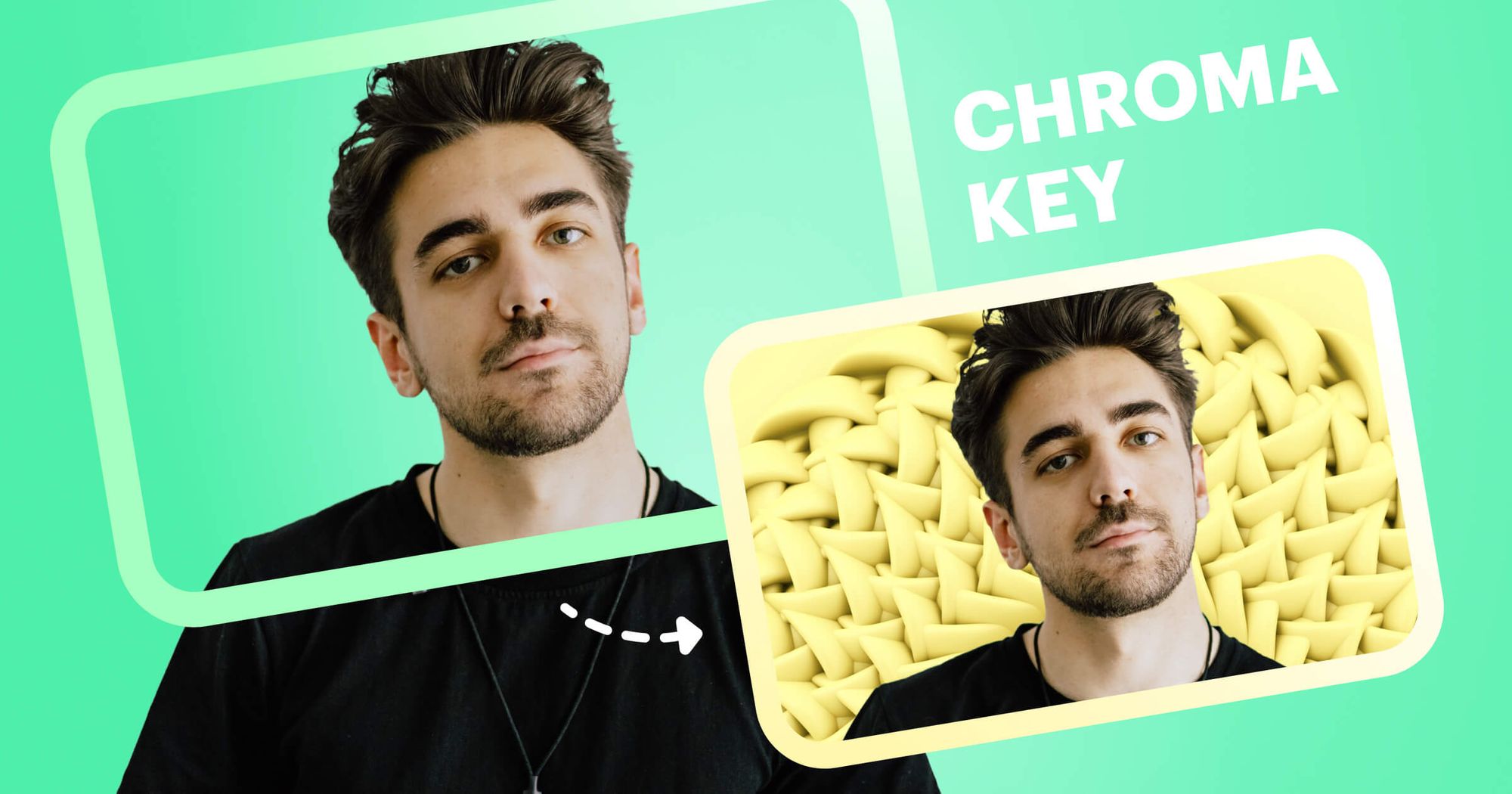 Chroma Key là một công nghệ hữu ích cho phép bạn thay đổi phông nền trong ảnh và video. Với sự giúp đỡ của Chroma Key, bạn có thể tạo ra những hình ảnh, video độc đáo và ấn tượng, giúp gia tăng sự chuyên nghiệp cho công việc sáng tạo của mình. Xem ngay hình ảnh liên quan!