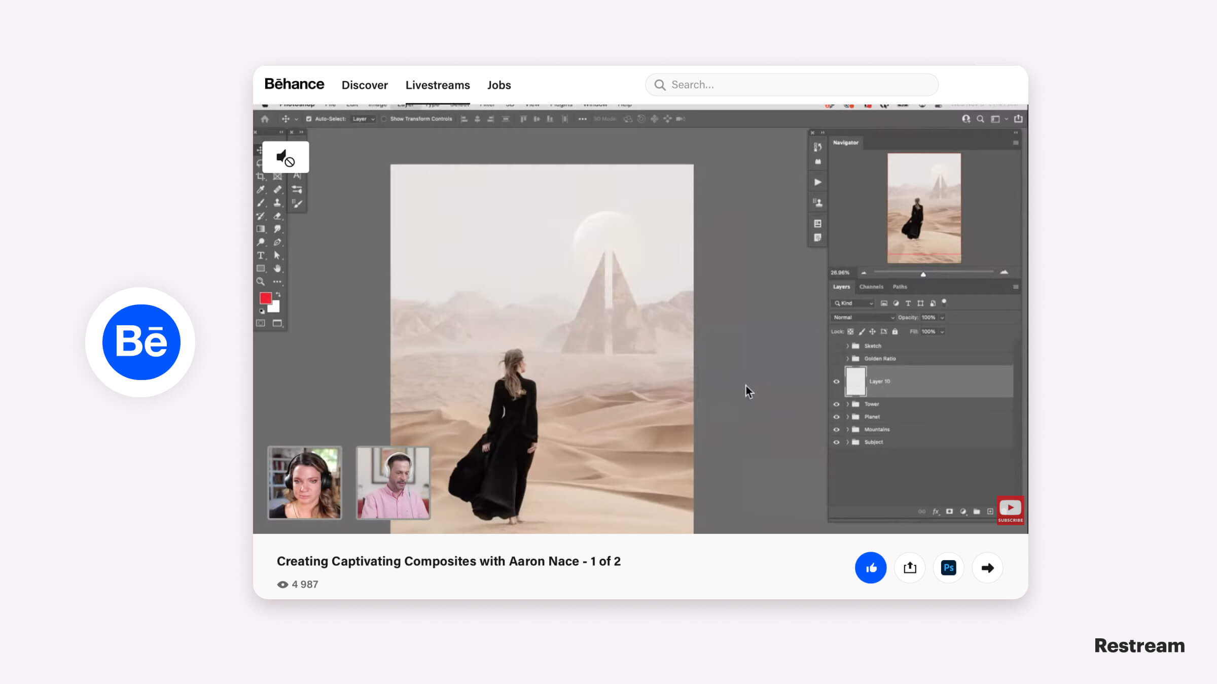 Live Stream Animations on Behance