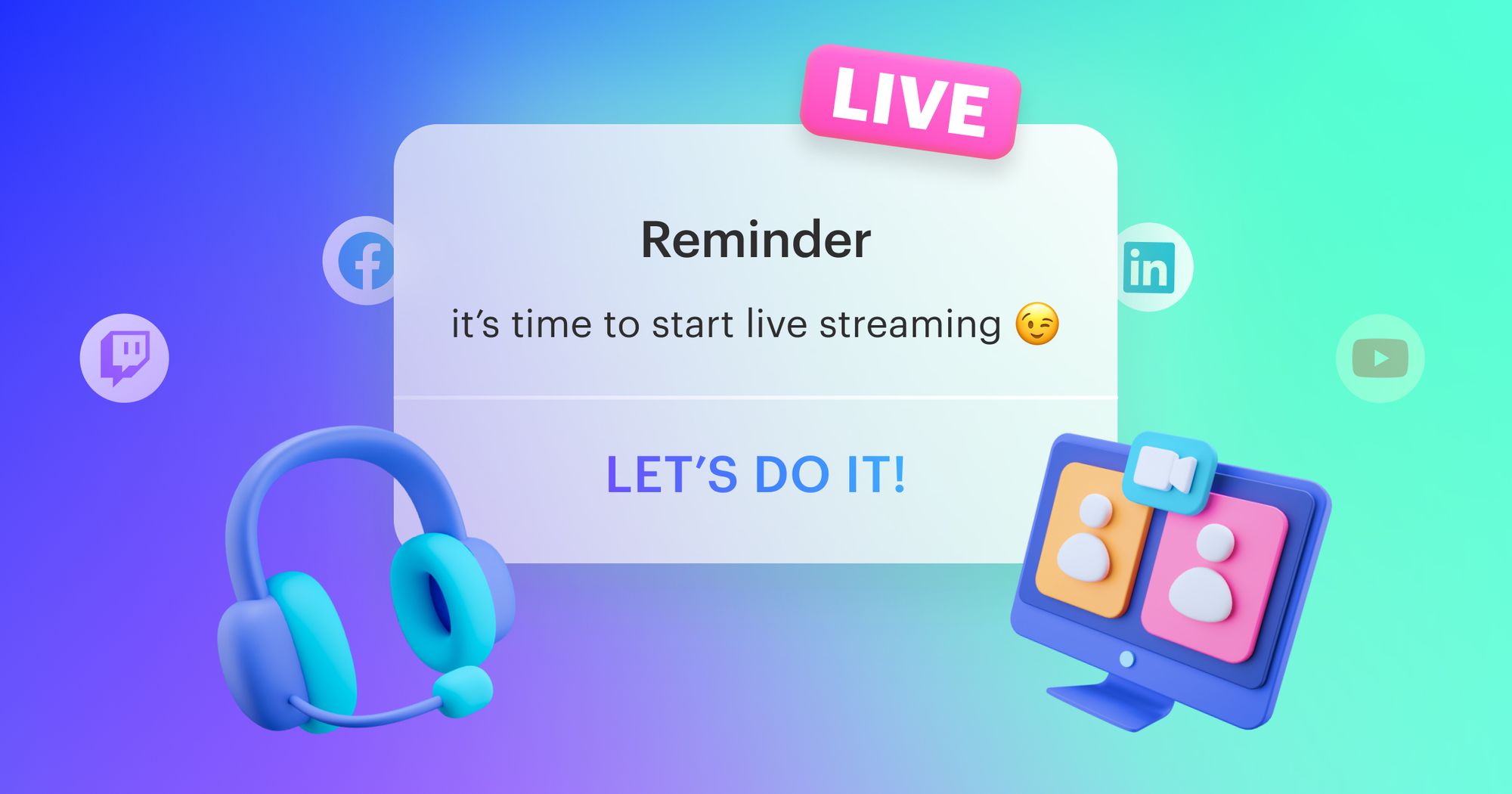 Benefits of live streaming