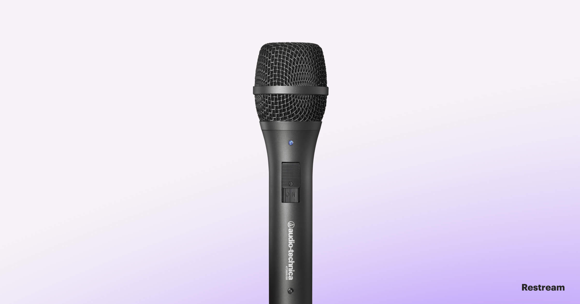 Microphone for streaming — Audio-Technica AT2005USB