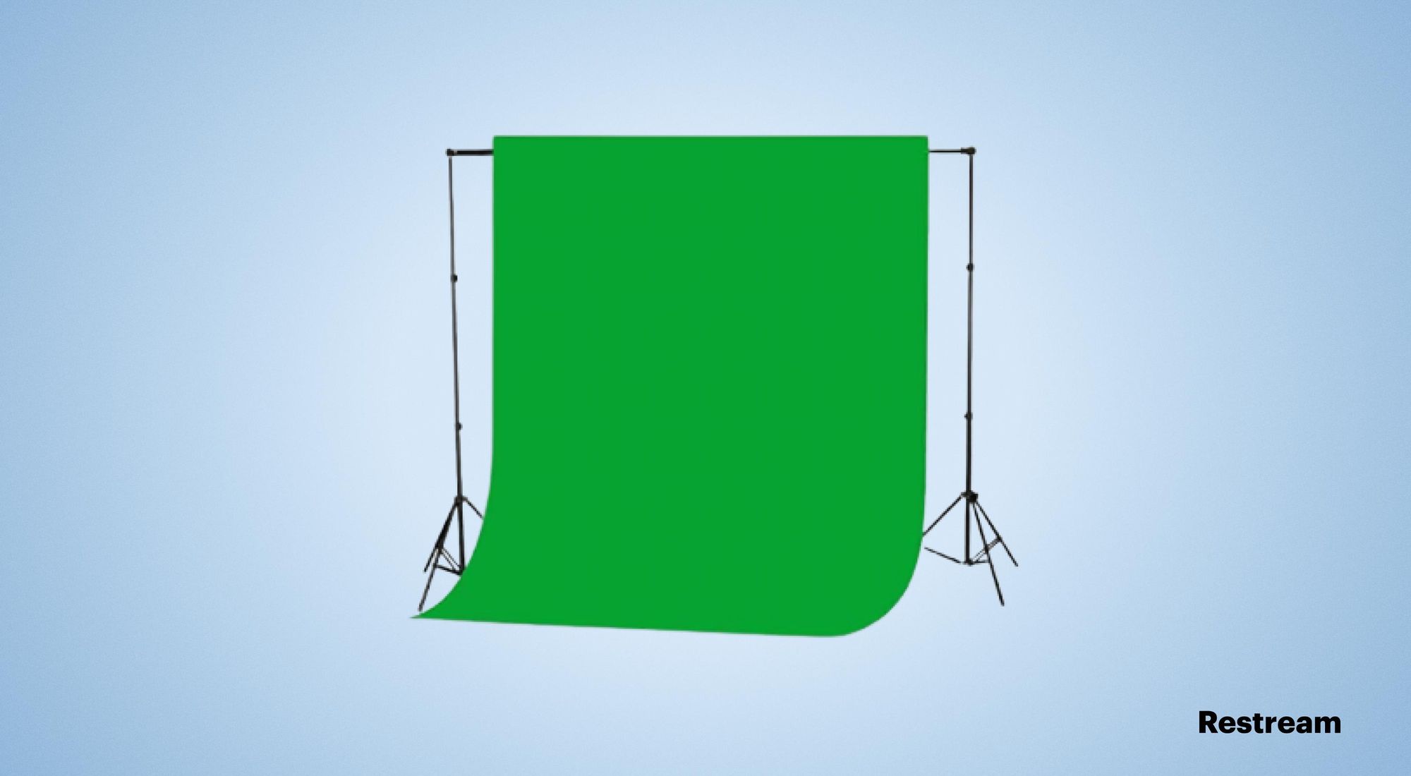 The Big Shot Green Screen Webcam Background for a Chair - The Webaround