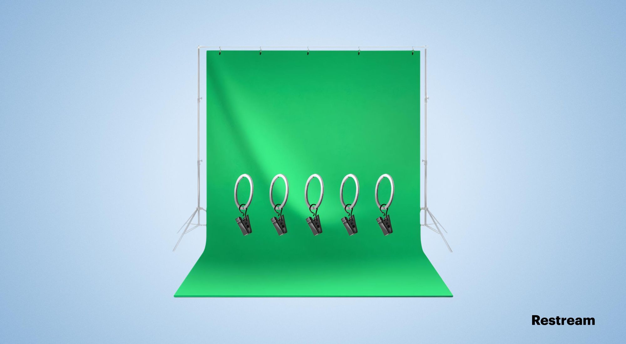 LimoStudio Green Backdrop