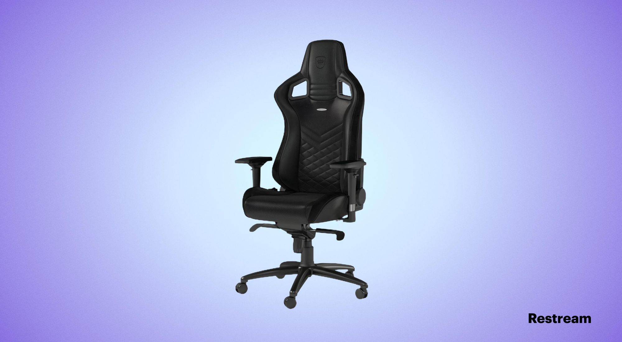 Tri-Color Streamer Gaming Chair Reclining Backrest Cushion