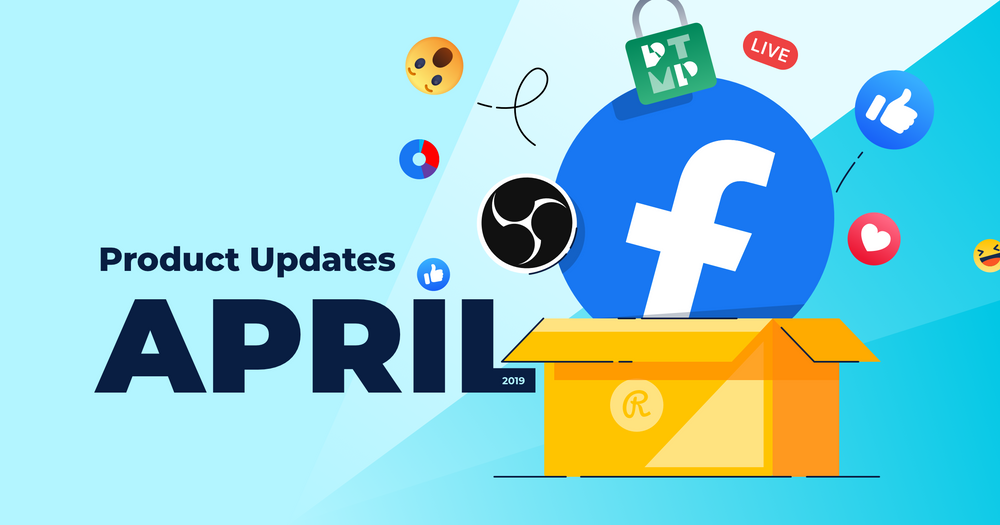 April 2019 product updates