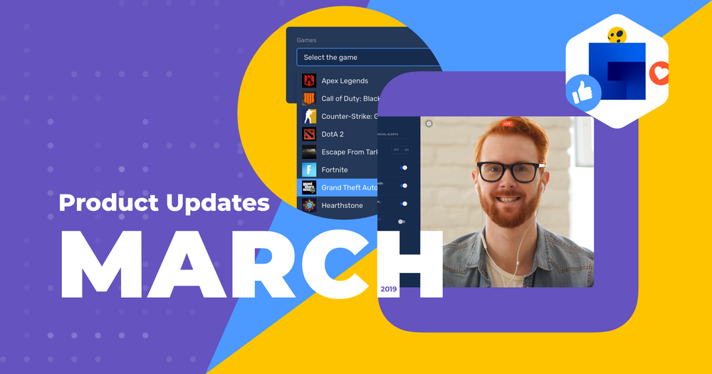 March 2019 product updates