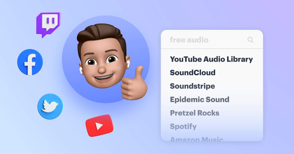 How to add royalty-free music to your live streams