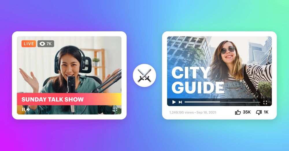 Live Streaming and VOD: How to get the most out of both