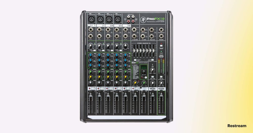 The Top 7 Audio Mixers for Streaming in 2023 Restream Blog