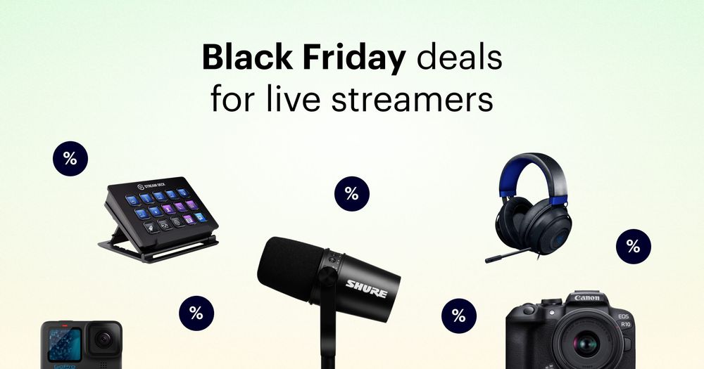 The best Black Friday 2023 deals for streamers