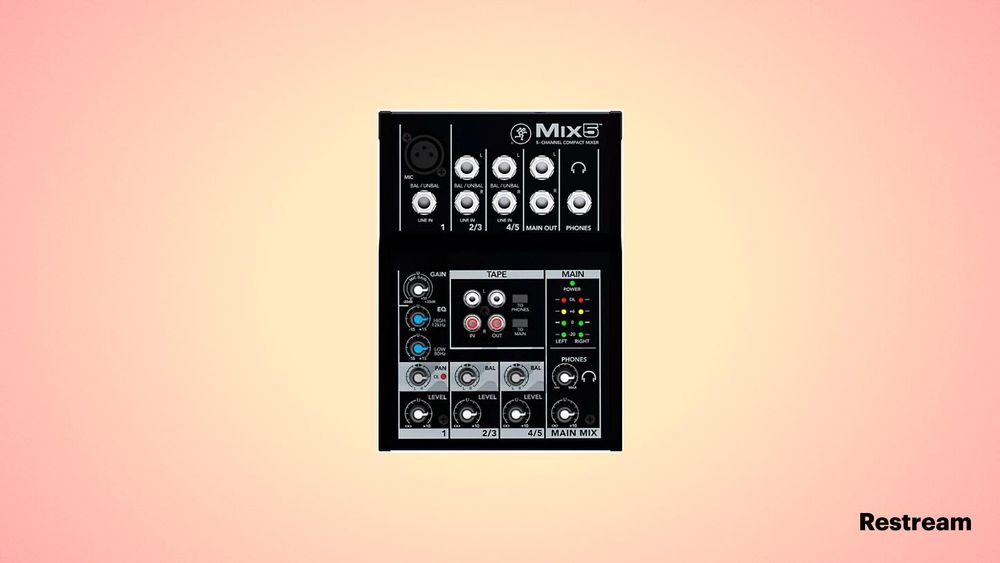 The Top 8 Audio Mixers for Streaming Restream Blog