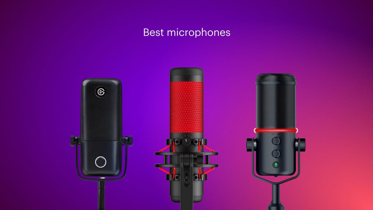 Best gaming microphones 2023: top USB and XLR mics for streaming