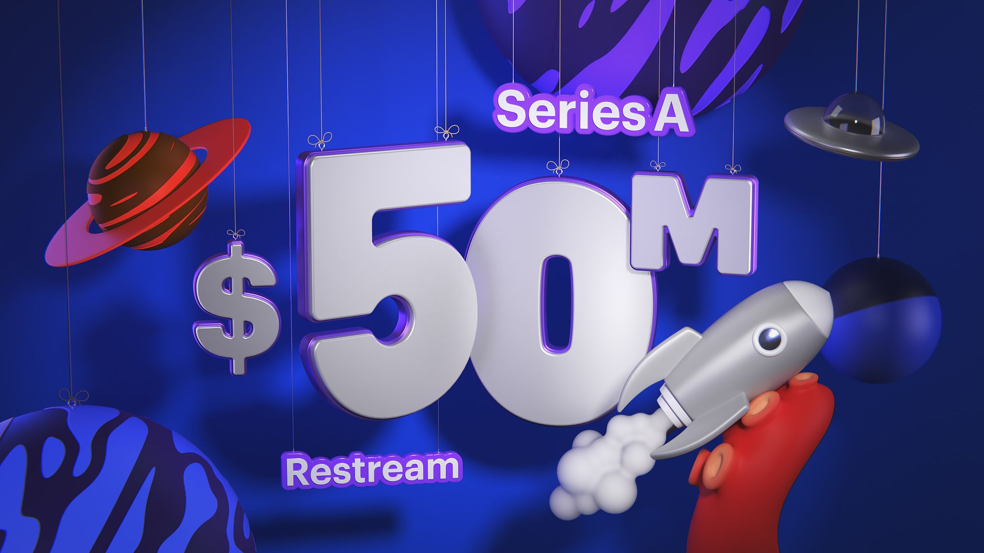 Big news! Restream announces $50M Series A & launch of Restream Studio