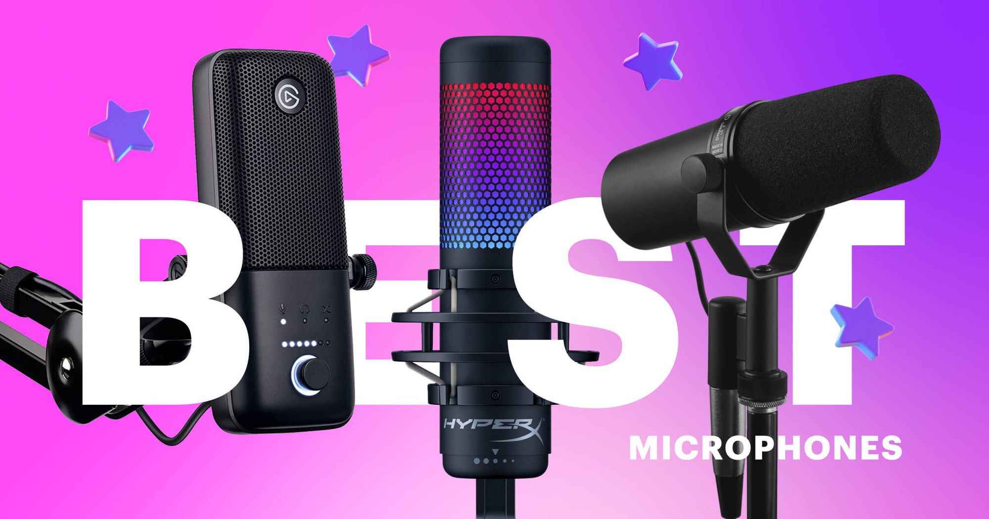 Top 11 microphones for live streaming in 2022