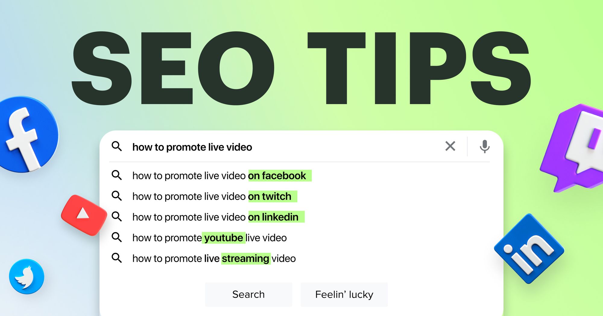 Video SEO tips to optimize your live streams
