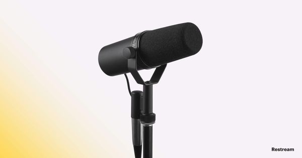 Microphone for streaming — Audio-Technica AT2020+