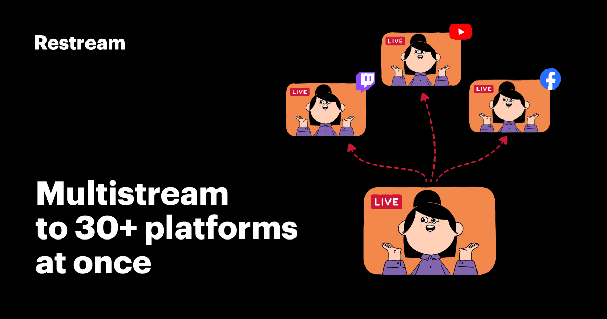 Sign up to Restream.io