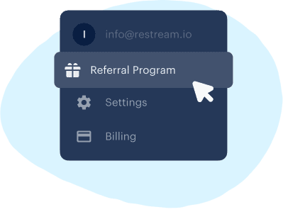 Open the referral dashboard from your account settings to get started.