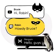 Let viewers mingle together 